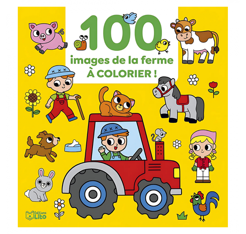 100 Images de la Ferme À Colorier! - Livres et histoires | Edunova