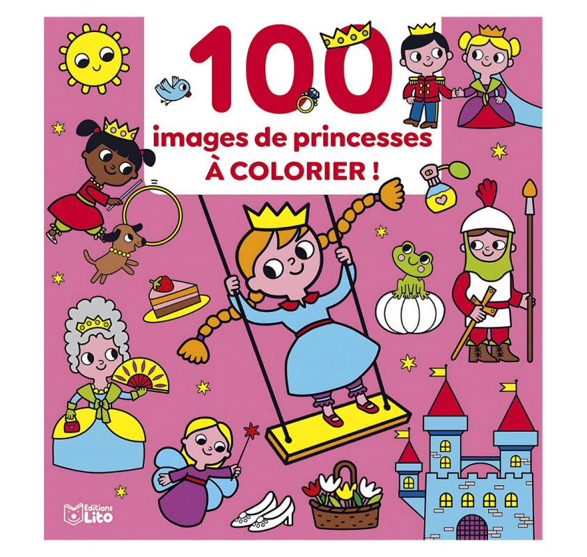 100 Images les Princesses À Colorier! - Livres et histoires | Edunova