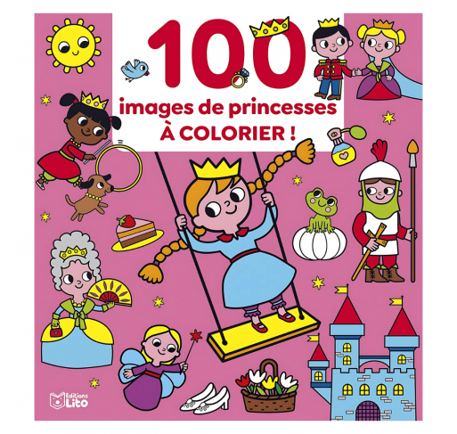 100 Images les Princesses À Colorier! - Livres et histoires | Edunova