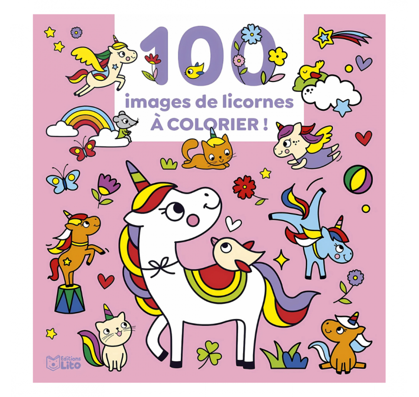 100 Images de Licornes À Colorier! - Livres et histoires | Edunova