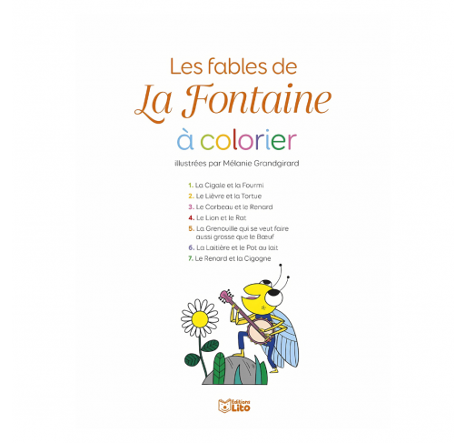 Coloriage : les Fables de la Fontaine | Edunova Maroc