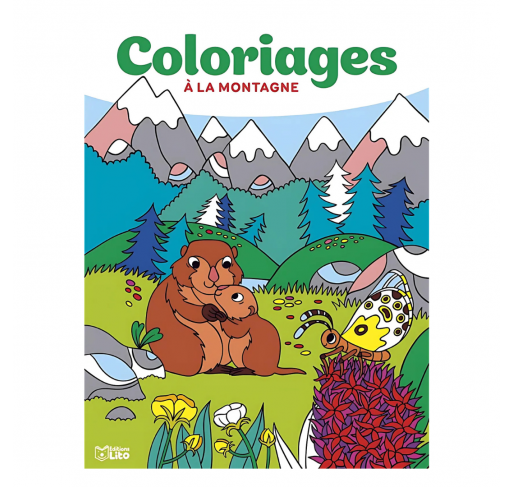 Coloriages : À la Montagne - Livres et histoires | Edunova