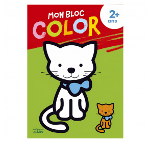 MON BLOC COLOR : LE CHAT