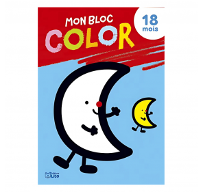 MON BLOC COLOR : LA LUNE