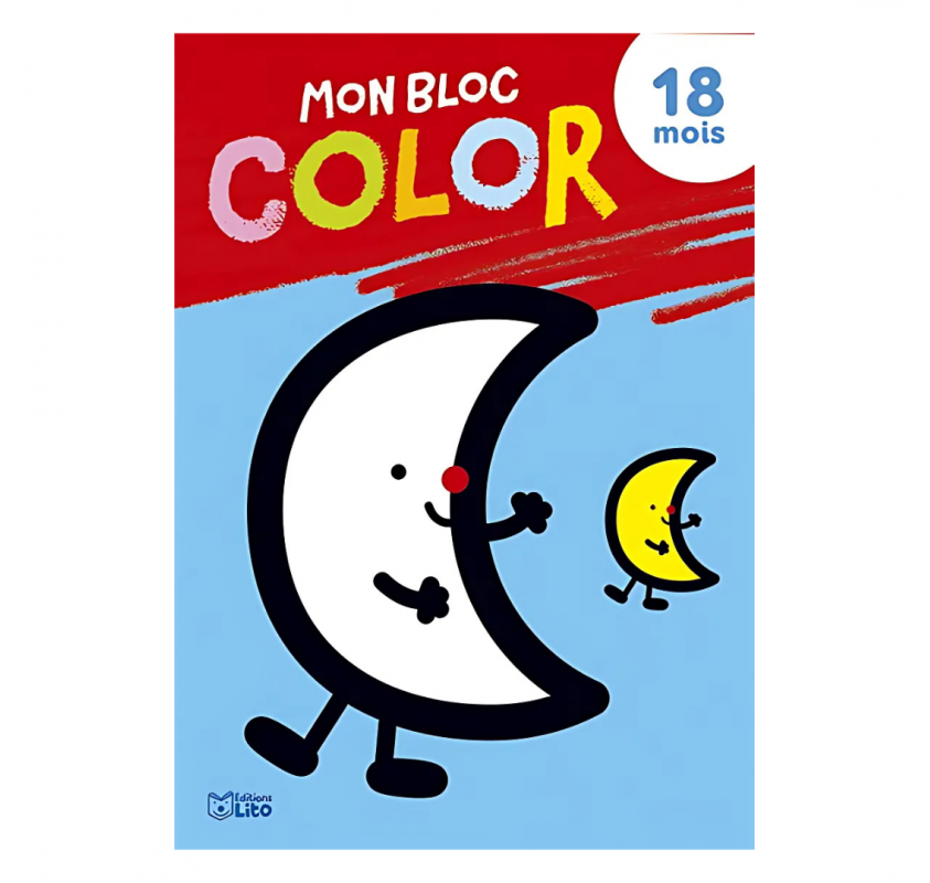 Mon Bloc Color : la Lune - Livres et histoires | Edunova
