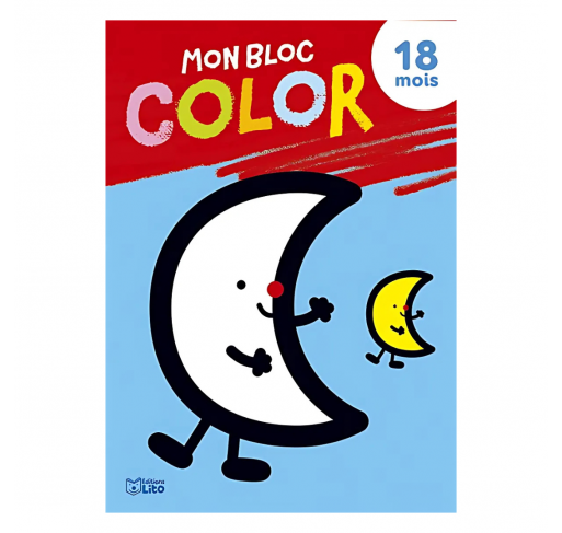 Mon Bloc Color : la Lune - Livres et histoires | Edunova