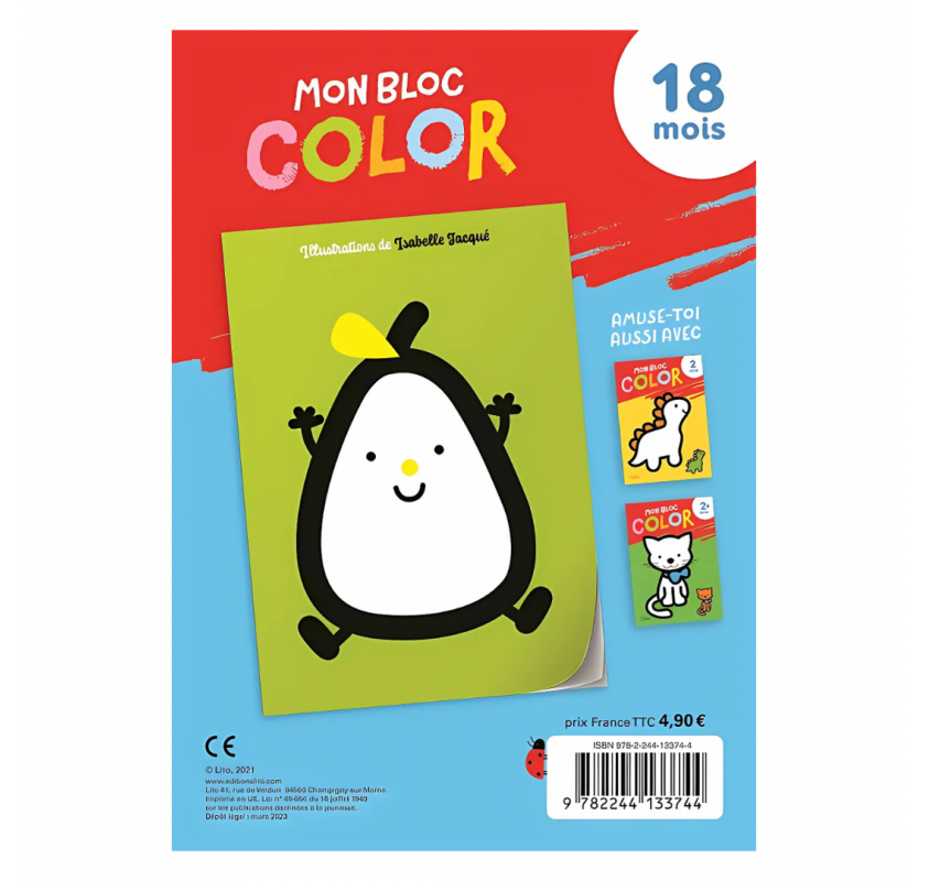 Mon Bloc Color : la Lune | Edunova Maroc