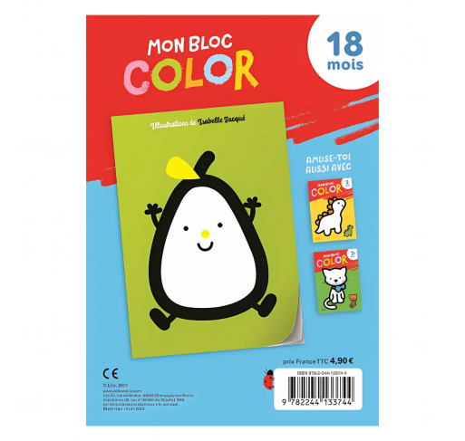 Mon Bloc Color : la Lune | Edunova Maroc