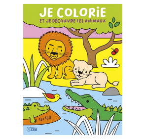 Je Colorie et Je Découvre : les Animaux Dès 5 Ans - Livres et histoires | Edunova