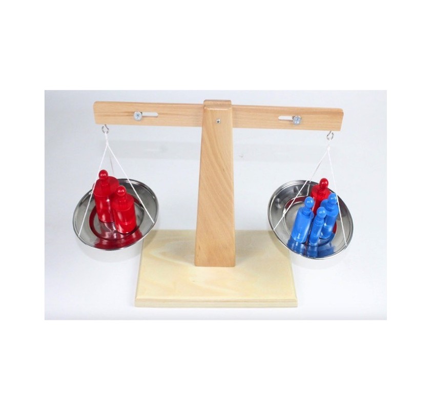 Balance (en Hêtre) - Matériel Montessori | Edunova