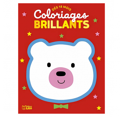 Coloriages Brillants : Ours - Livres et histoires | Edunova