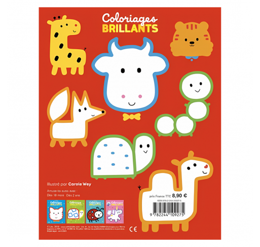 Coloriages Brillants : Ours | Edunova Maroc