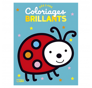 Coloriages Brillants : Coccinelle - Livres et histoires | Edunova