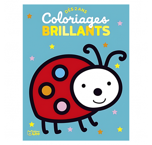 Coloriages Brillants : Coccinelle - Livres et histoires | Edunova