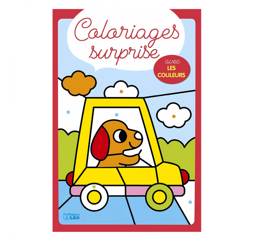 Coloriages Surprise avec les Couleurs - Livres et histoires | Edunova