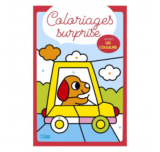 Coloriages Surprise avec les Couleurs - Livres et histoires | Edunova