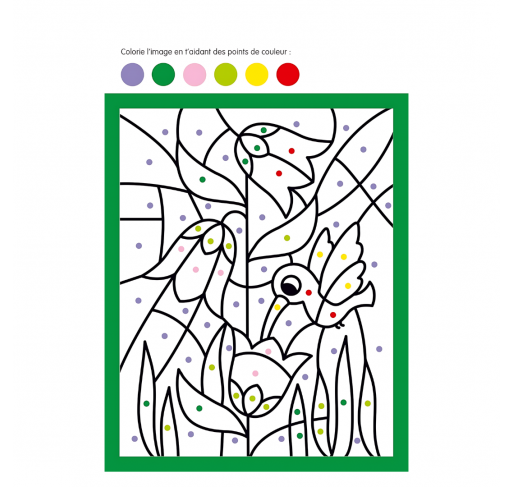 Coloriages Surprise avec les Couleurs | Edunova Maroc
