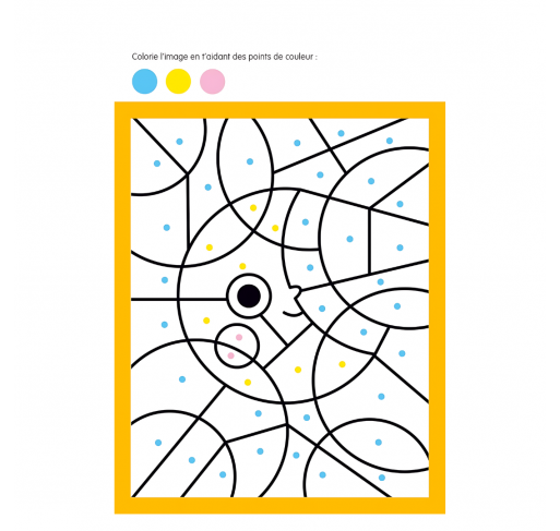 Coloriages Surprise avec les Couleurs | Edunova Maroc