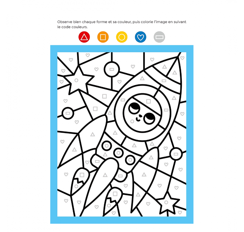 Mon Coloriage Malin - Gs ( Lettres, Chiffres, Formes )...
