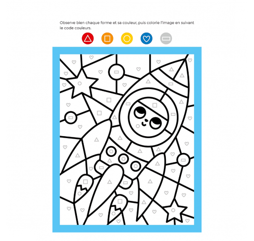 Mon Coloriage Malin - Gs ( Lettres, Chiffres, Formes )...