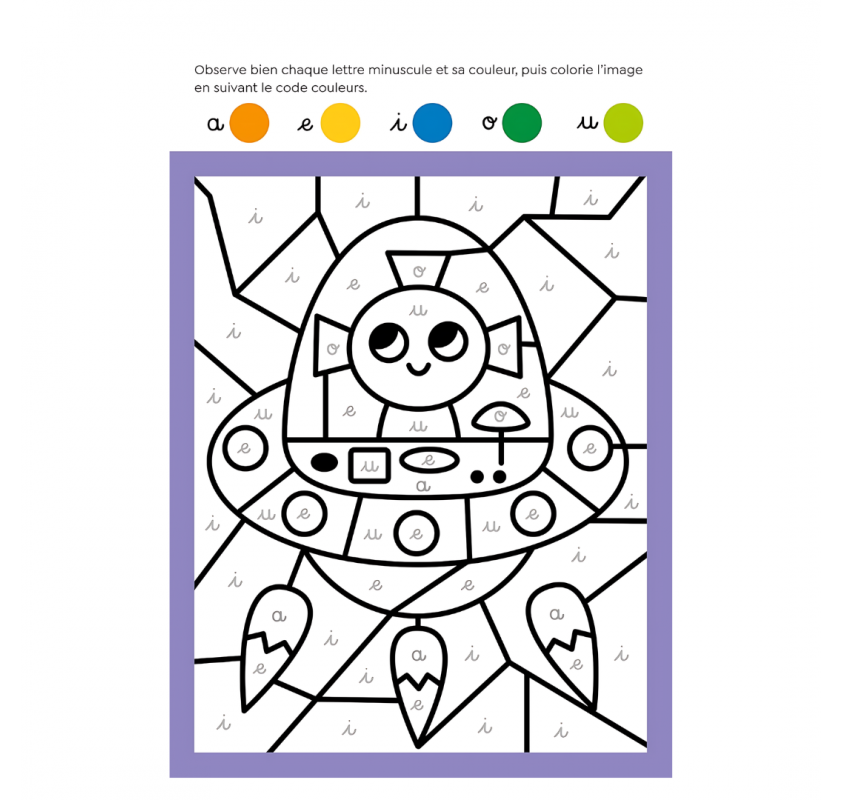 Mon Coloriage Malin - Gs ( Lettres, Chiffres, Formes )...