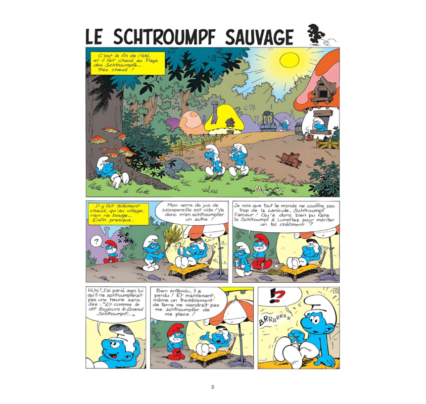Le Schtroumpf Sauvage | Edunova Maroc