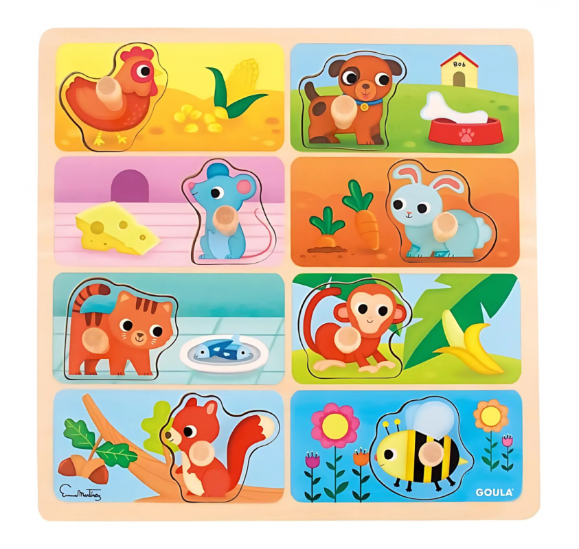 Goula : Puzzle Mon Repas Préféré - Jeux éducatifs | Edunova