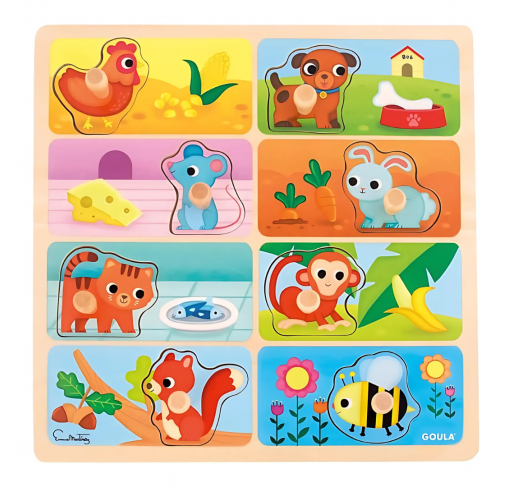Goula : Puzzle Mon Repas Préféré - Jeux éducatifs | Edunova