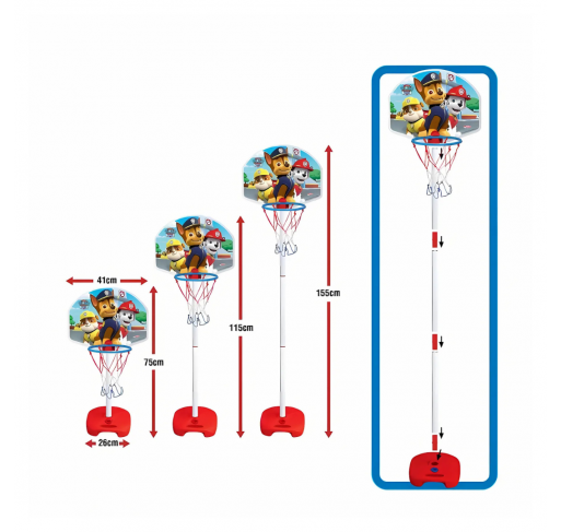 Panier de Basket Réglable Paw Patrol | Edunova Maroc