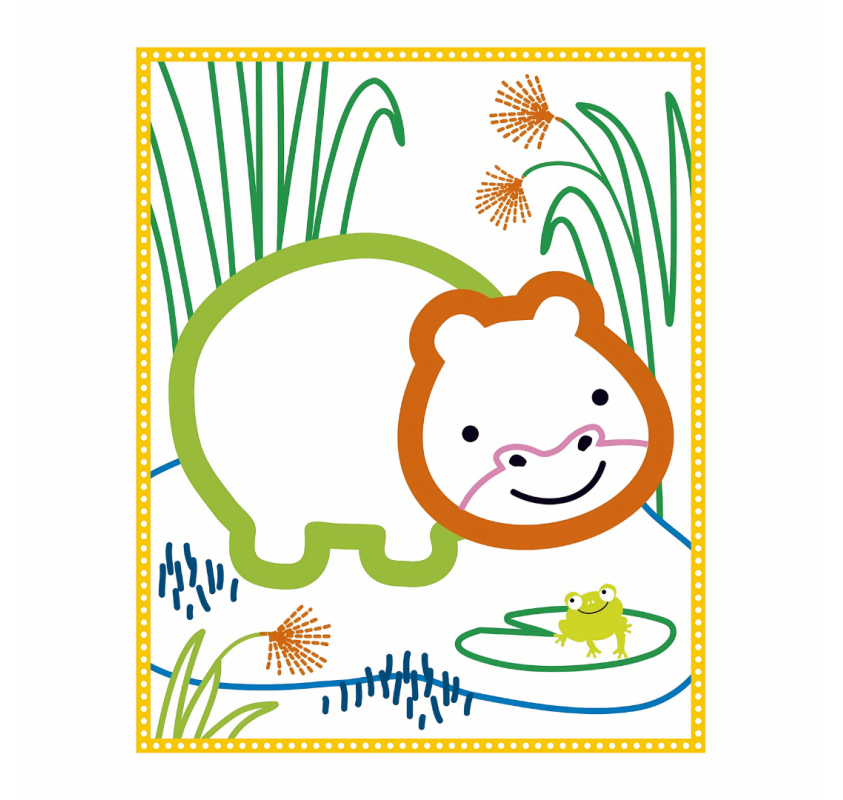 Mes Tableaux D'animaux Coloriage | Edunova Maroc