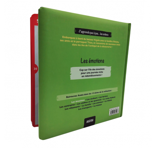 J'apprends Pas-à-pas … les Notions - les Émotions | Edunova