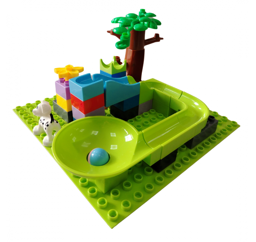 Circuit de Blocks de Construction – avec Arbre et...