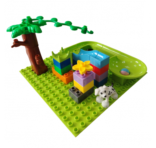 Circuit de Blocks de Construction – avec Arbre et...