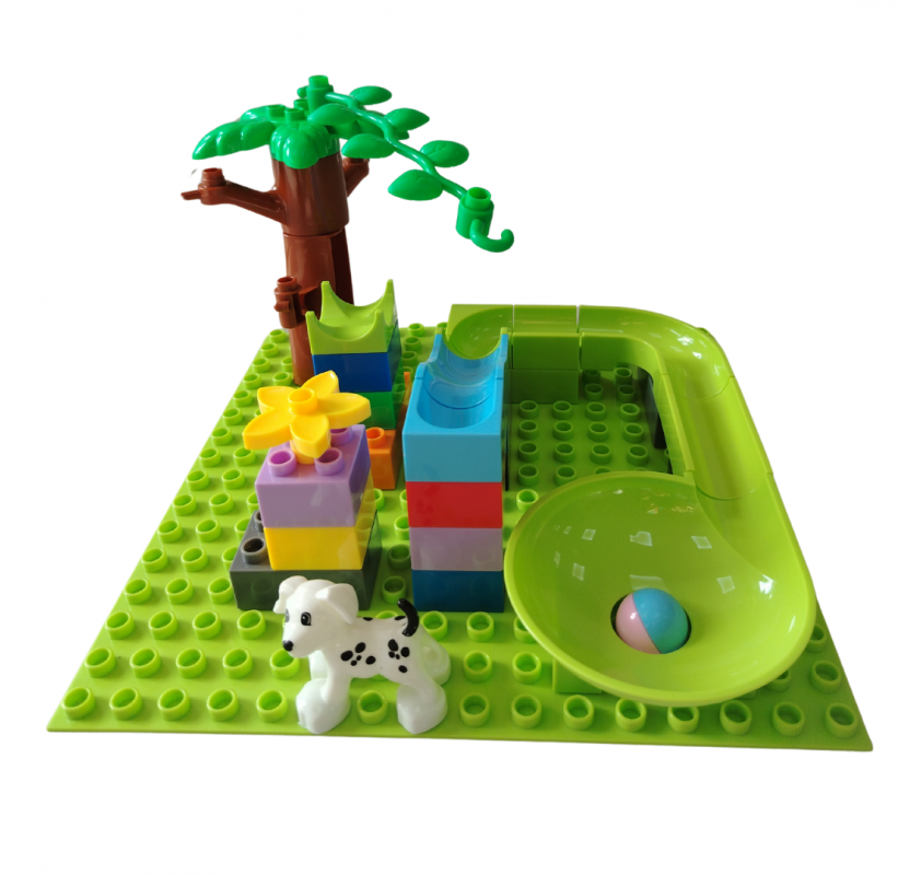 Circuit de Blocks de Construction – avec Arbre et...