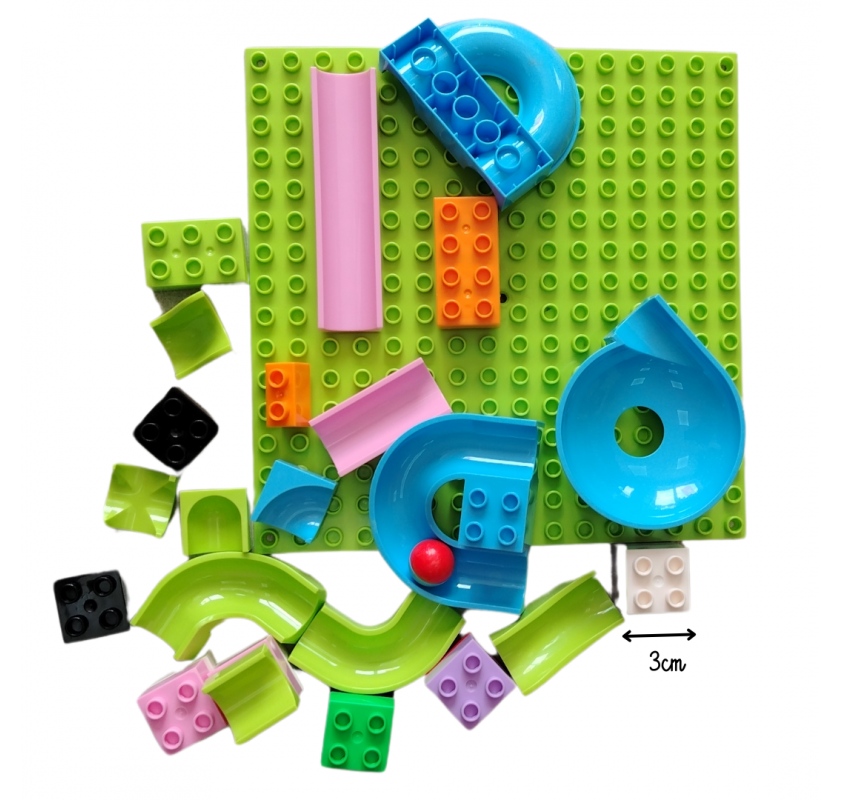Circuit de Blocks de Construction – avec Pistes et...