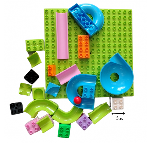 Circuit de Blocks de Construction – avec Pistes et...