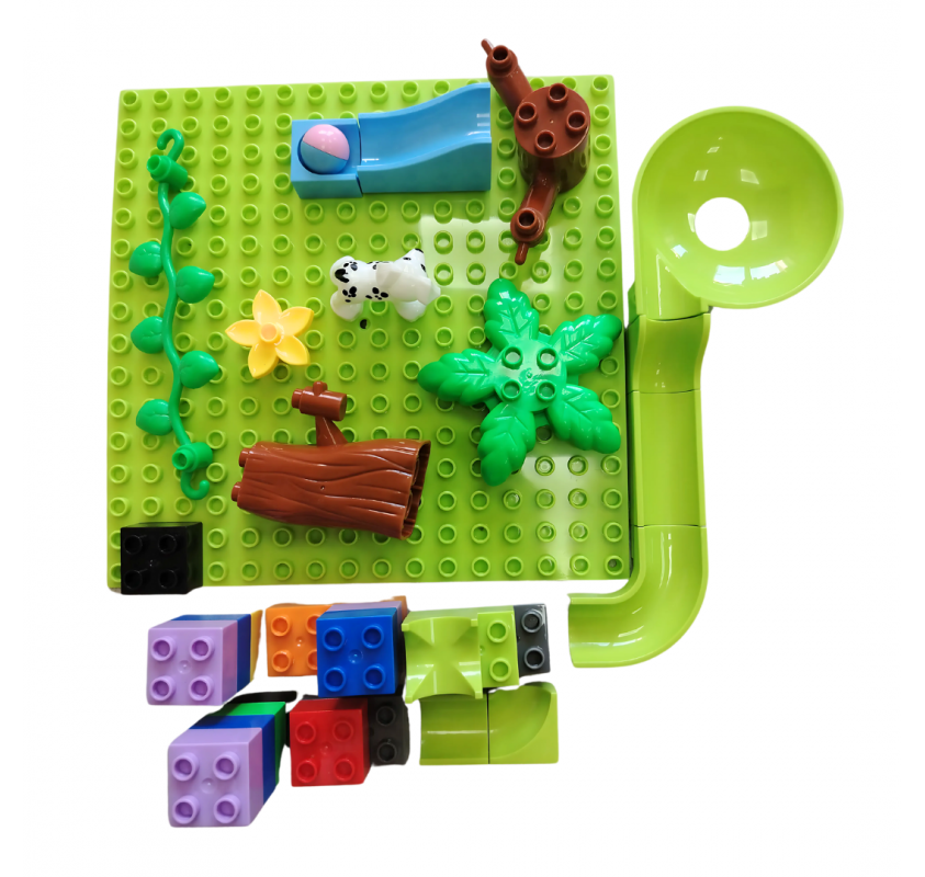 Circuit de Blocks de Construction – avec Arbre et...