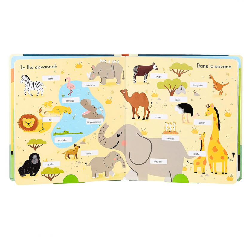 Les 100 First French Ans English Words - les Animaux |...