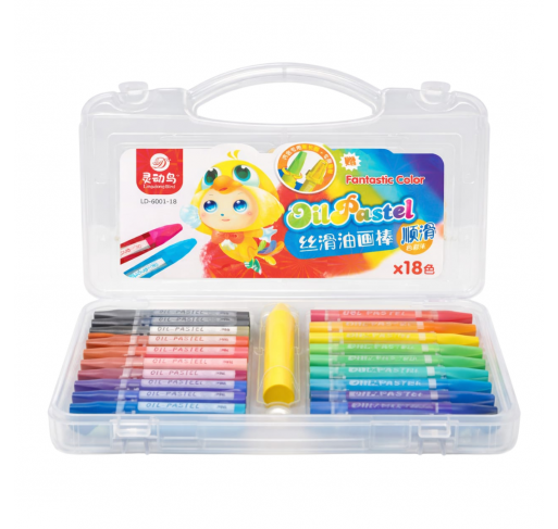 Coffret de 18 Pastels À L'huile | Edunova Maroc