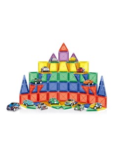 Jeu de Construction Magnétique 87 Pièces | Edunova Maroc