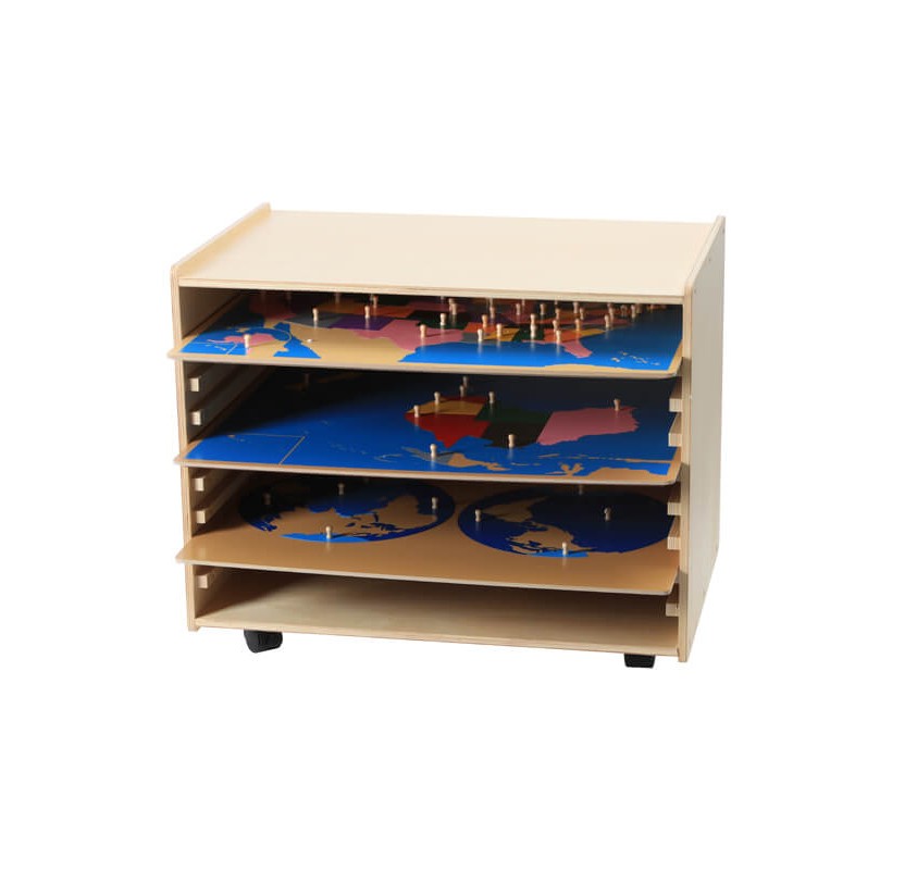Cabinet pour Puzzles Cartes Géographie | Edunova Maroc