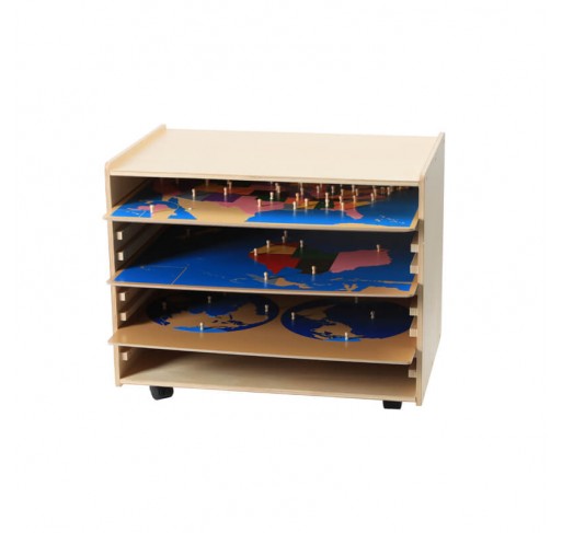 Cabinet pour Puzzles Cartes Géographie | Edunova Maroc