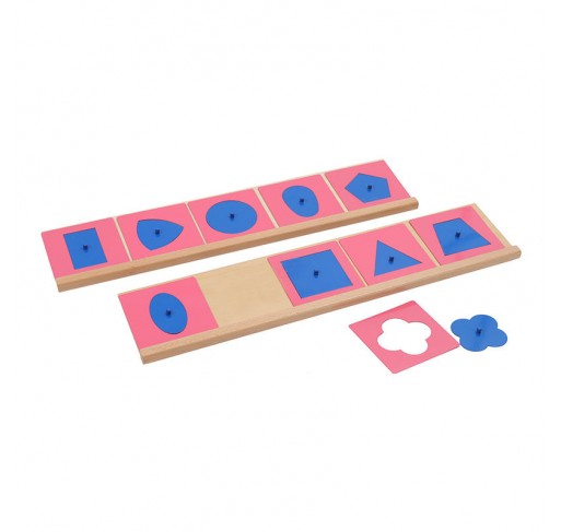 Formes À Dessins en Métal avec Supports en Hêtre - Matériel Montessori | Edunova