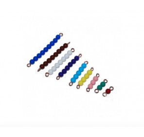 Barrettes de perles 1-9