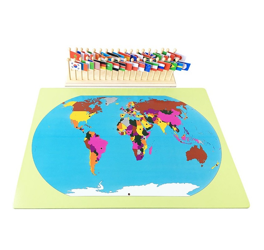 Puzzle Drapeaux Du Monde