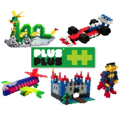 Plus-plus Box Mini Basic 760 Pcs - Yellow Taxi | Edunova