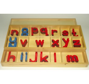 Grand Alphabet Mobile Script - Matériel Montessori | Edunova
