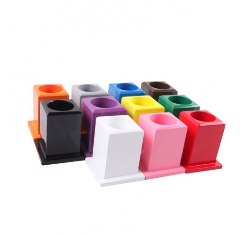 11 Pots À Crayons Base Carrée | Edunova Maroc