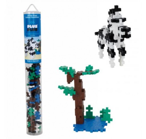 Plus-plus Tube Mini Zèbre 100 Pcs - Jeux éducatifs | Edunova
