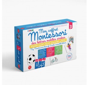 Mon coffret Montessori des lettres mobiles arabes